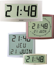 LCD Digitaluhren von Bodet